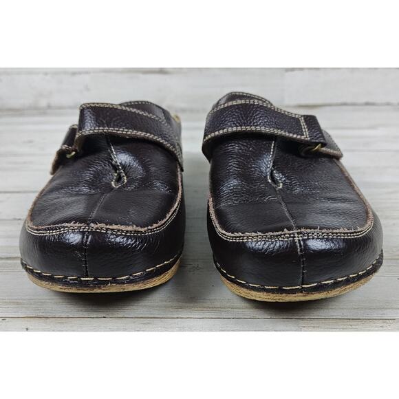 SPRING STEP Womens Shoes EU 39/US 7 Aphylla Mule Clogs Brown Leather Slip On - Picture 3 of 8